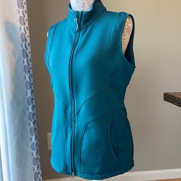 Athleta Full Zip Running Biking Winter Vest - Picture 7 of 12